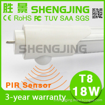 Energy saving 18w ul led tube t8 with infrared sensor